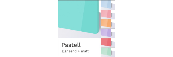 Acrylglas Pastell