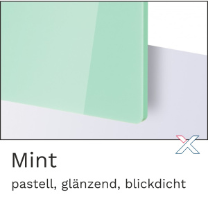 Acrylglas Pastell Mint