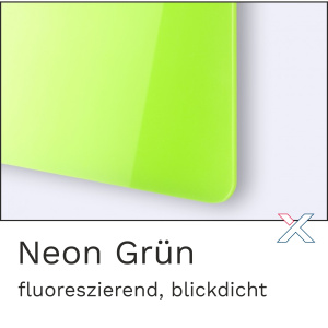 Acrylglas Neon Grün