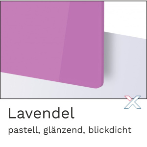 Acrylglas Pastell Lavendel
